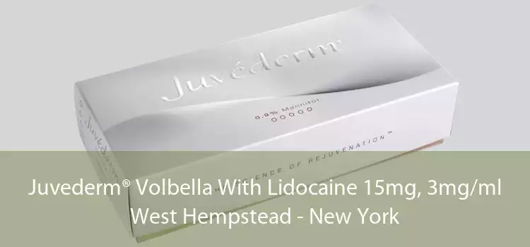 Juvederm® Volbella With Lidocaine 15mg, 3mg/ml West Hempstead - New York