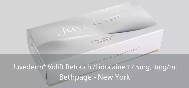 Juvederm® Volift Retouch /Lidocaine 17.5mg, 3mg/ml Bethpage - New York
