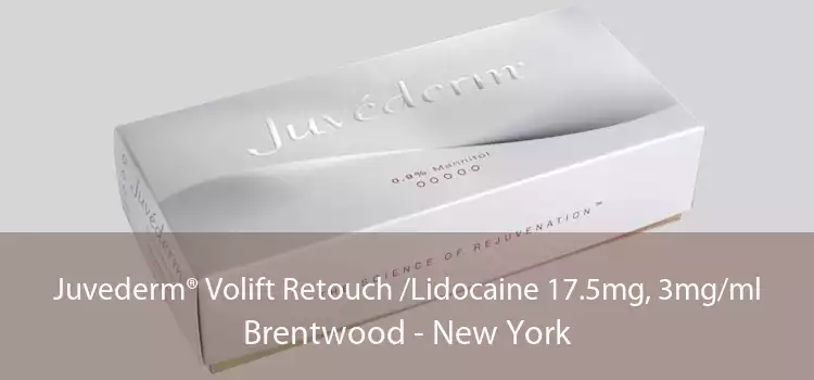 Juvederm® Volift Retouch /Lidocaine 17.5mg, 3mg/ml Brentwood - New York