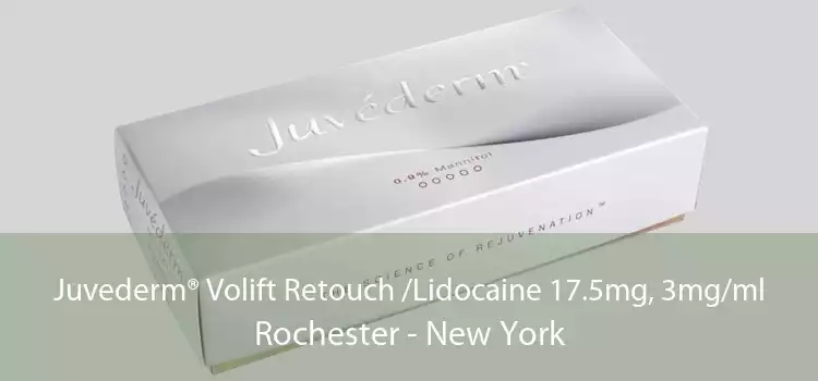 Juvederm® Volift Retouch /Lidocaine 17.5mg, 3mg/ml Rochester - New York