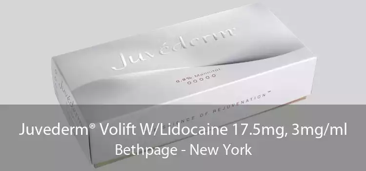 Juvederm® Volift W/Lidocaine 17.5mg, 3mg/ml Bethpage - New York