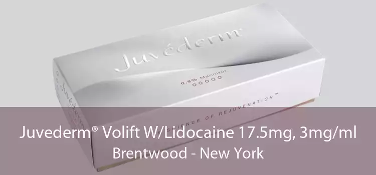 Juvederm® Volift W/Lidocaine 17.5mg, 3mg/ml Brentwood - New York