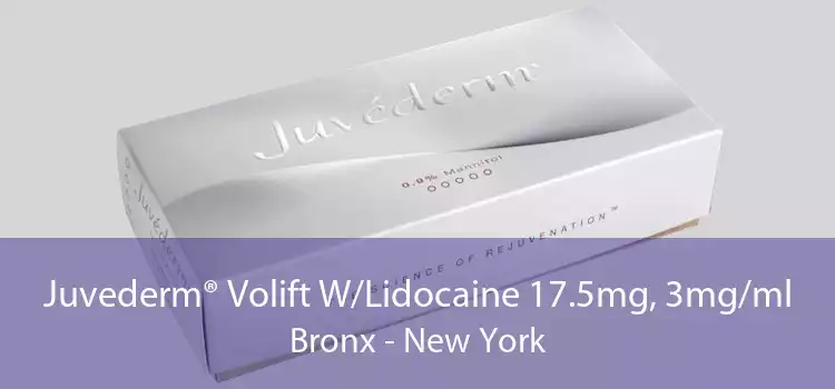 Juvederm® Volift W/Lidocaine 17.5mg, 3mg/ml Bronx - New York