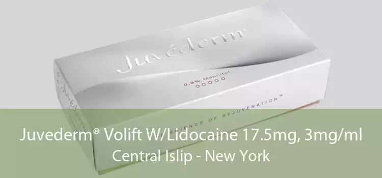 Juvederm® Volift W/Lidocaine 17.5mg, 3mg/ml Central Islip - New York