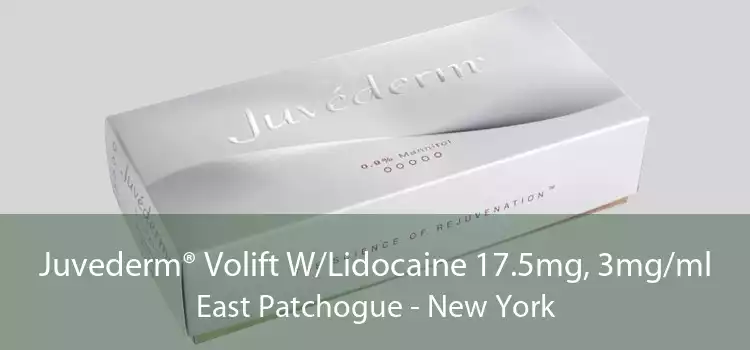Juvederm® Volift W/Lidocaine 17.5mg, 3mg/ml East Patchogue - New York