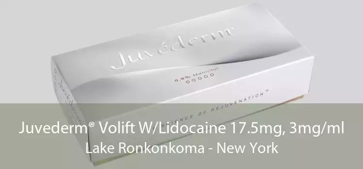 Juvederm® Volift W/Lidocaine 17.5mg, 3mg/ml Lake Ronkonkoma - New York