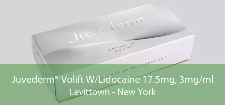 Juvederm® Volift W/Lidocaine 17.5mg, 3mg/ml Levittown - New York
