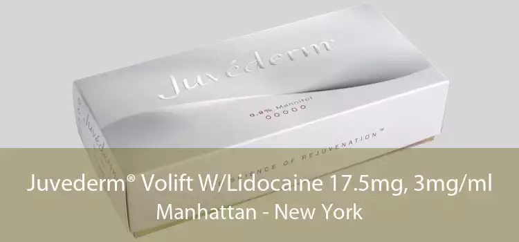 Juvederm® Volift W/Lidocaine 17.5mg, 3mg/ml Manhattan - New York