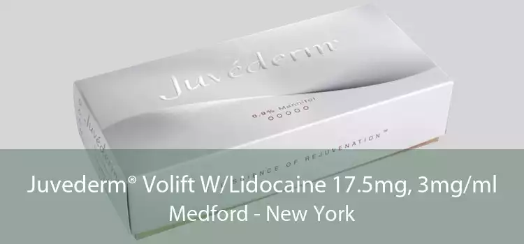 Juvederm® Volift W/Lidocaine 17.5mg, 3mg/ml Medford - New York