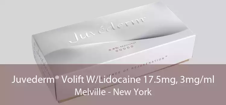 Juvederm® Volift W/Lidocaine 17.5mg, 3mg/ml Melville - New York