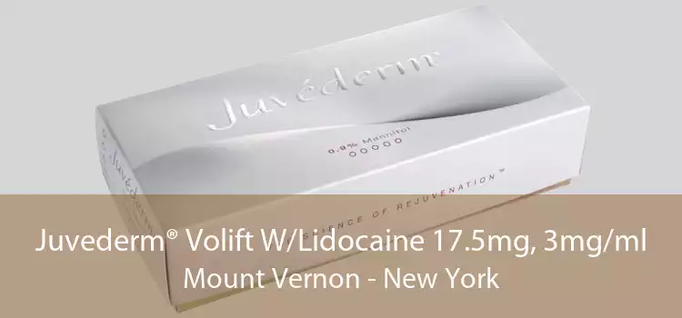 Juvederm® Volift W/Lidocaine 17.5mg, 3mg/ml Mount Vernon - New York