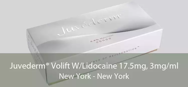 Juvederm® Volift W/Lidocaine 17.5mg, 3mg/ml New York - New York