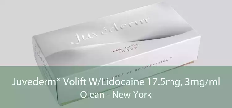 Juvederm® Volift W/Lidocaine 17.5mg, 3mg/ml Olean - New York