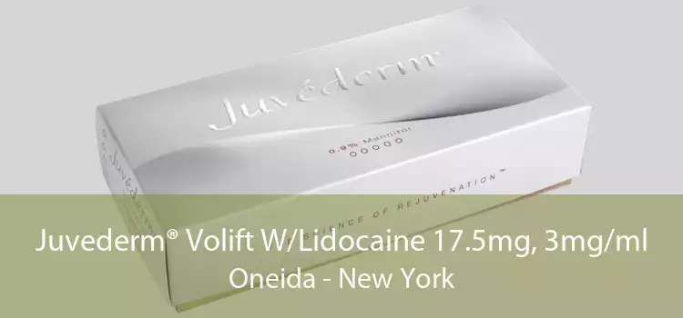 Juvederm® Volift W/Lidocaine 17.5mg, 3mg/ml Oneida - New York