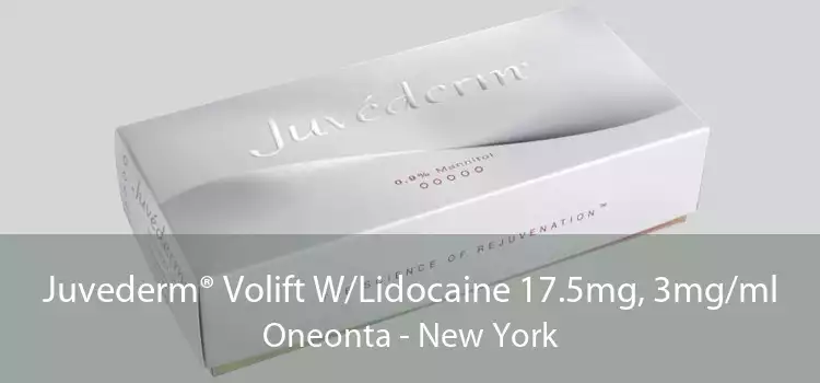 Juvederm® Volift W/Lidocaine 17.5mg, 3mg/ml Oneonta - New York