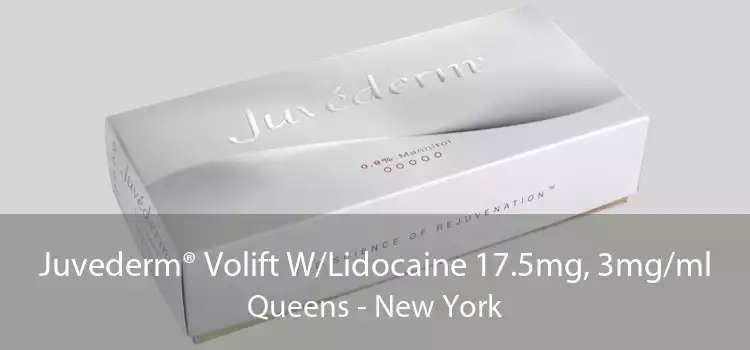 Juvederm® Volift W/Lidocaine 17.5mg, 3mg/ml Queens - New York