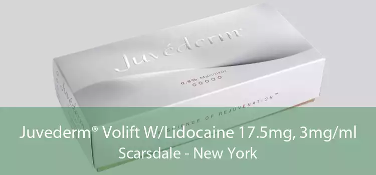Juvederm® Volift W/Lidocaine 17.5mg, 3mg/ml Scarsdale - New York