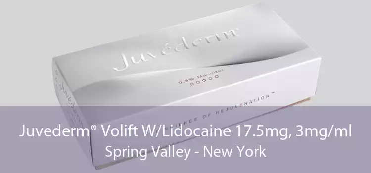 Juvederm® Volift W/Lidocaine 17.5mg, 3mg/ml Spring Valley - New York
