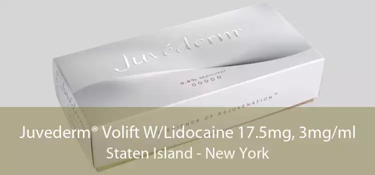 Juvederm® Volift W/Lidocaine 17.5mg, 3mg/ml Staten Island - New York