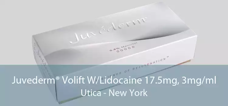 Juvederm® Volift W/Lidocaine 17.5mg, 3mg/ml Utica - New York