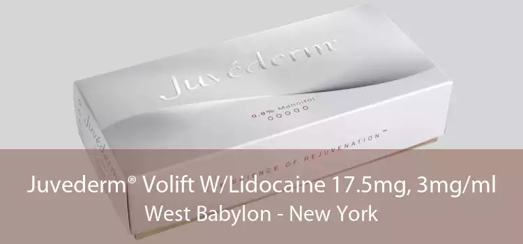 Juvederm® Volift W/Lidocaine 17.5mg, 3mg/ml West Babylon - New York