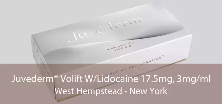 Juvederm® Volift W/Lidocaine 17.5mg, 3mg/ml West Hempstead - New York