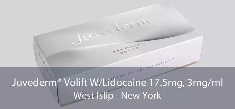 Juvederm® Volift W/Lidocaine 17.5mg, 3mg/ml West Islip - New York