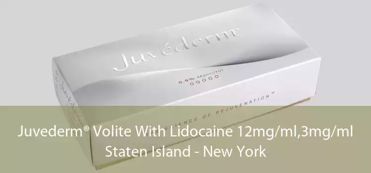 Juvederm® Volite With Lidocaine 12mg/ml,3mg/ml Staten Island - New York