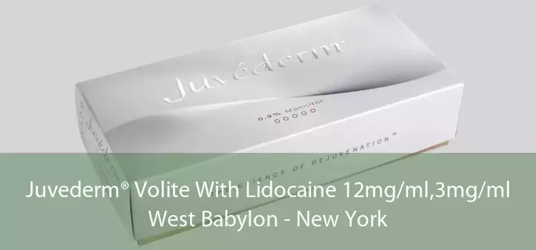 Juvederm® Volite With Lidocaine 12mg/ml,3mg/ml West Babylon - New York