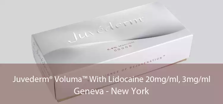 Juvederm® Voluma™ With Lidocaine 20mg/ml, 3mg/ml Geneva - New York