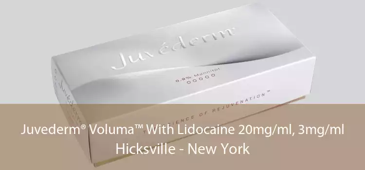 Juvederm® Voluma™ With Lidocaine 20mg/ml, 3mg/ml Hicksville - New York