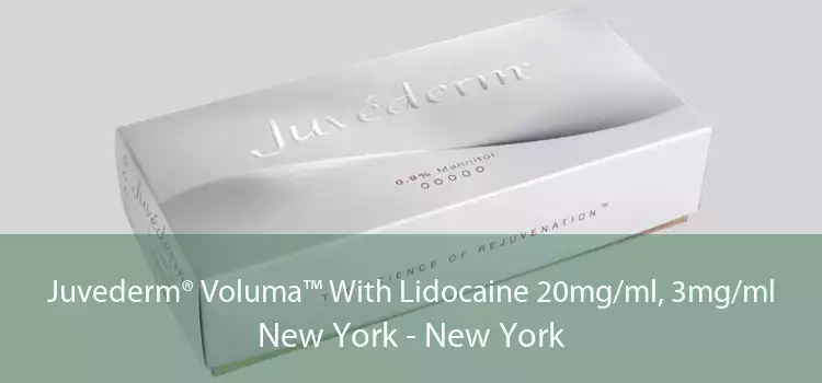 Juvederm® Voluma™ With Lidocaine 20mg/ml, 3mg/ml New York - New York