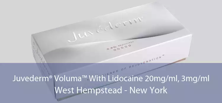 Juvederm® Voluma™ With Lidocaine 20mg/ml, 3mg/ml West Hempstead - New York