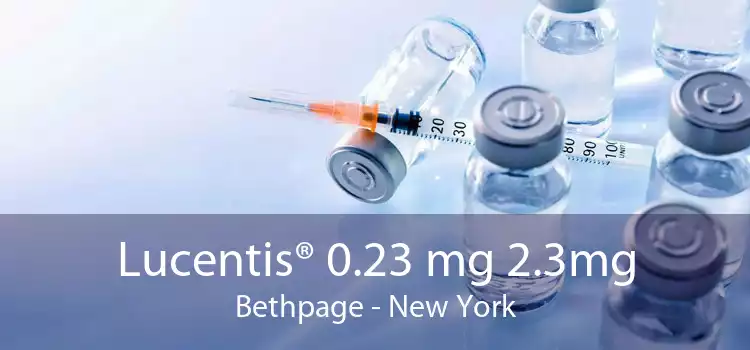 Lucentis® 0.23 mg 2.3mg Bethpage - New York