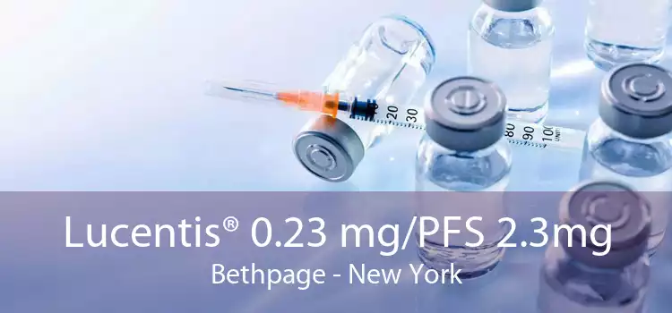 Lucentis® 0.23 mg/PFS 2.3mg Bethpage - New York