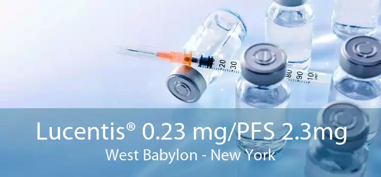 Lucentis® 0.23 mg/PFS 2.3mg West Babylon - New York