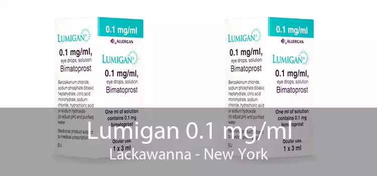 Lumigan 0.1 mg/ml Lackawanna - New York
