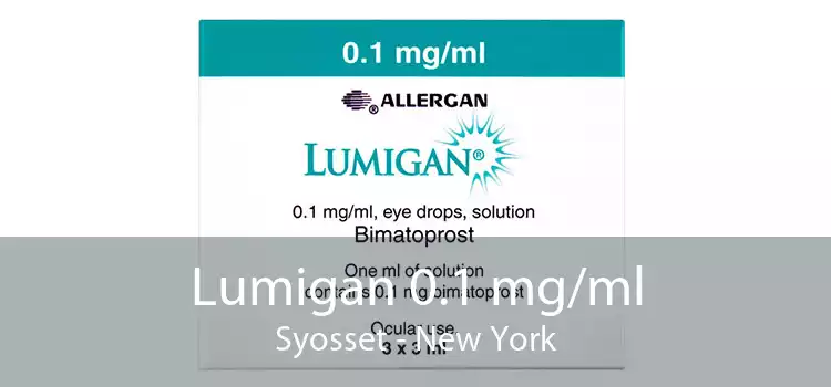 Lumigan 0.1 mg/ml Syosset - New York
