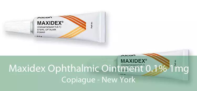 Maxidex Ophthalmic Ointment 0.1% 1mg Copiague - New York