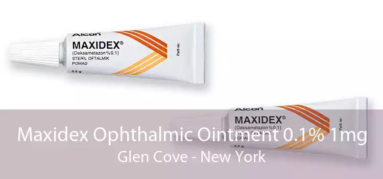 Maxidex Ophthalmic Ointment 0.1% 1mg Glen Cove - New York