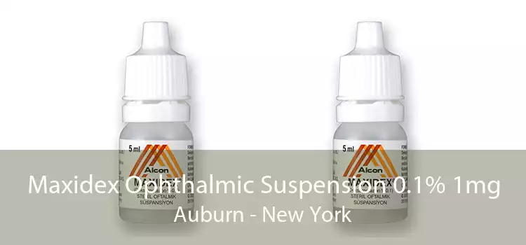 Maxidex Ophthalmic Suspension 0.1% 1mg Auburn - New York