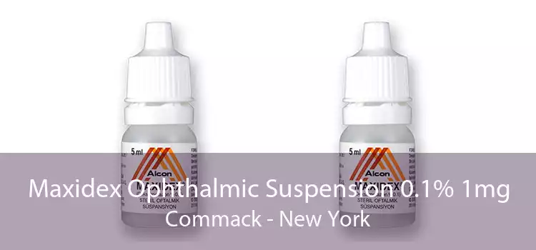 Maxidex Ophthalmic Suspension 0.1% 1mg Commack - New York