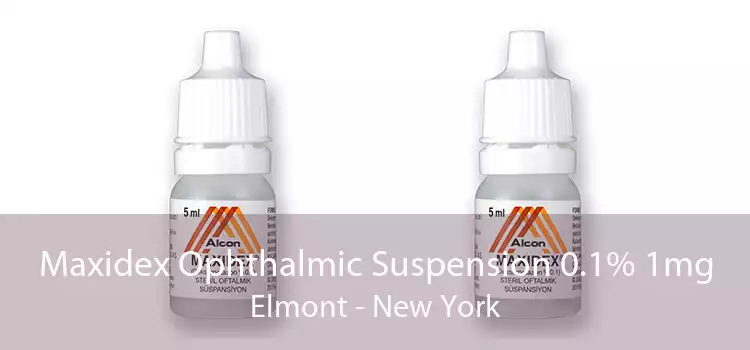 Maxidex Ophthalmic Suspension 0.1% 1mg Elmont - New York