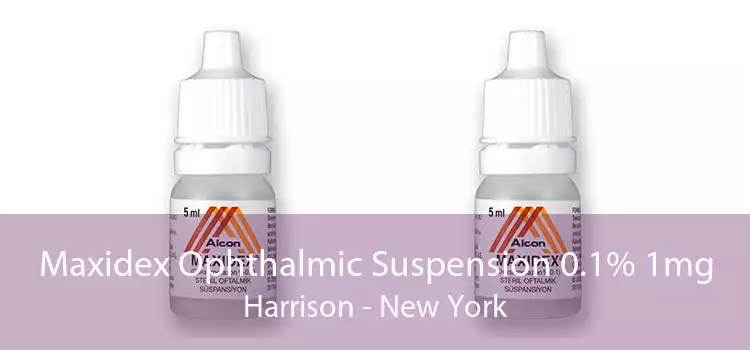 Maxidex Ophthalmic Suspension 0.1% 1mg Harrison - New York