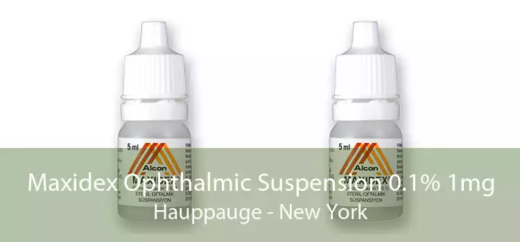 Maxidex Ophthalmic Suspension 0.1% 1mg Hauppauge - New York