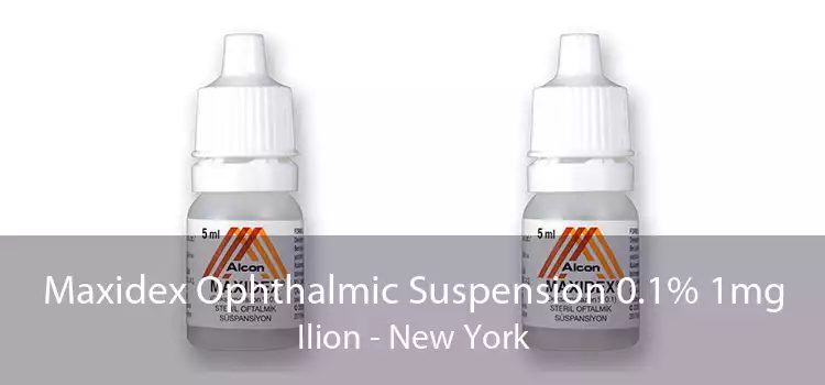 Maxidex Ophthalmic Suspension 0.1% 1mg Ilion - New York