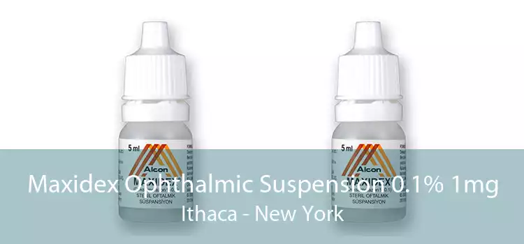 Maxidex Ophthalmic Suspension 0.1% 1mg Ithaca - New York