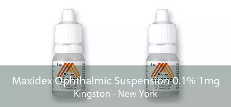 Maxidex Ophthalmic Suspension 0.1% 1mg Kingston - New York