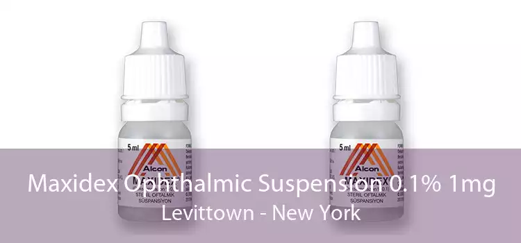 Maxidex Ophthalmic Suspension 0.1% 1mg Levittown - New York
