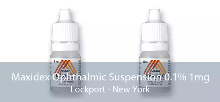 Maxidex Ophthalmic Suspension 0.1% 1mg Lockport - New York